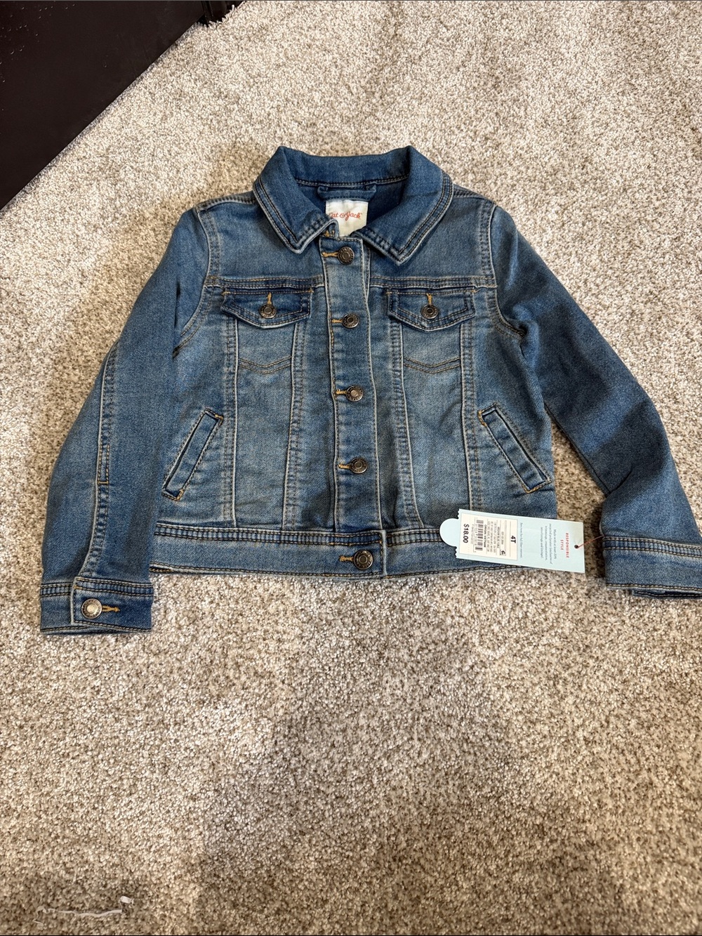 Cat & Jack Blue Kids Denim Jacket